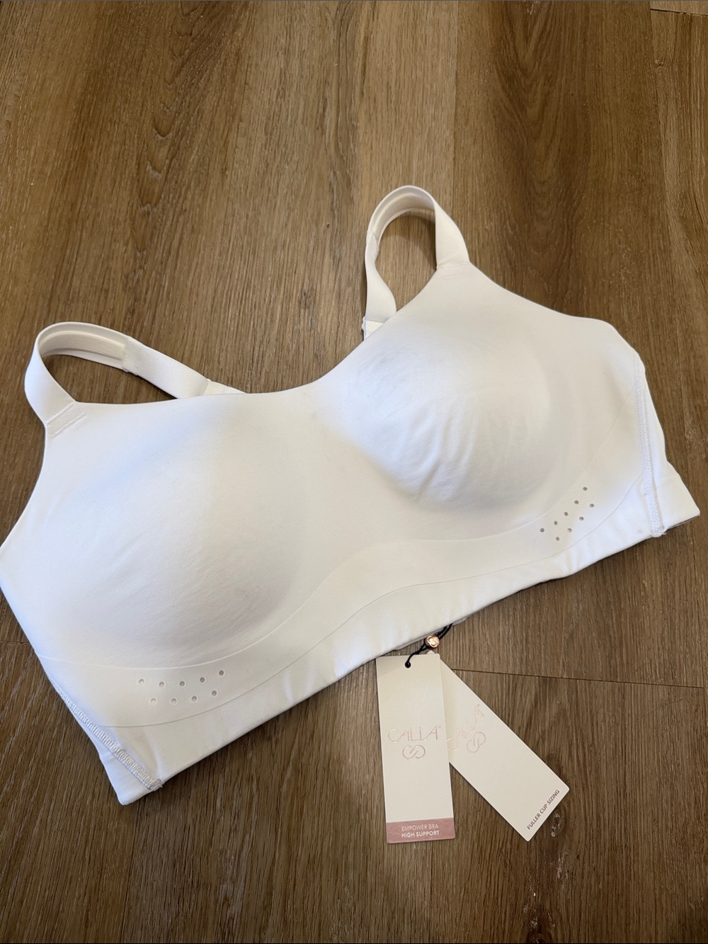 CALIA by Carrie Underwood Smooth White Wireless Molded Bra